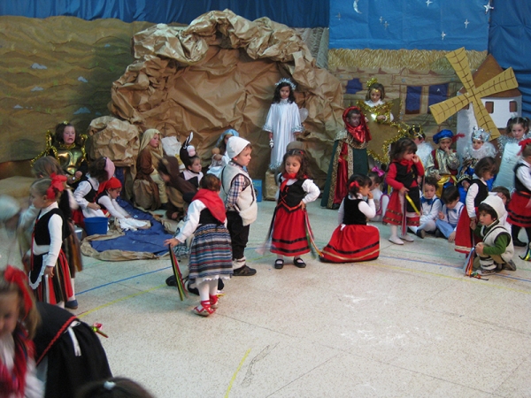 Teatro de Navidad de Educación infantil