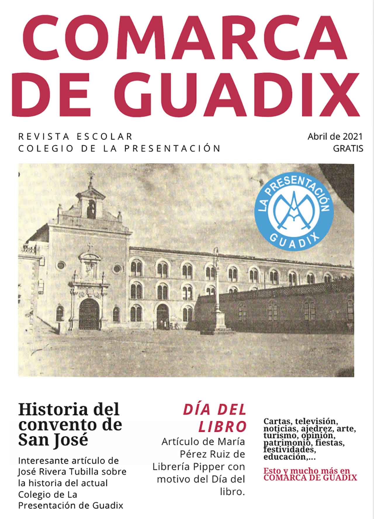 Revista Comarca de Guadix de abril