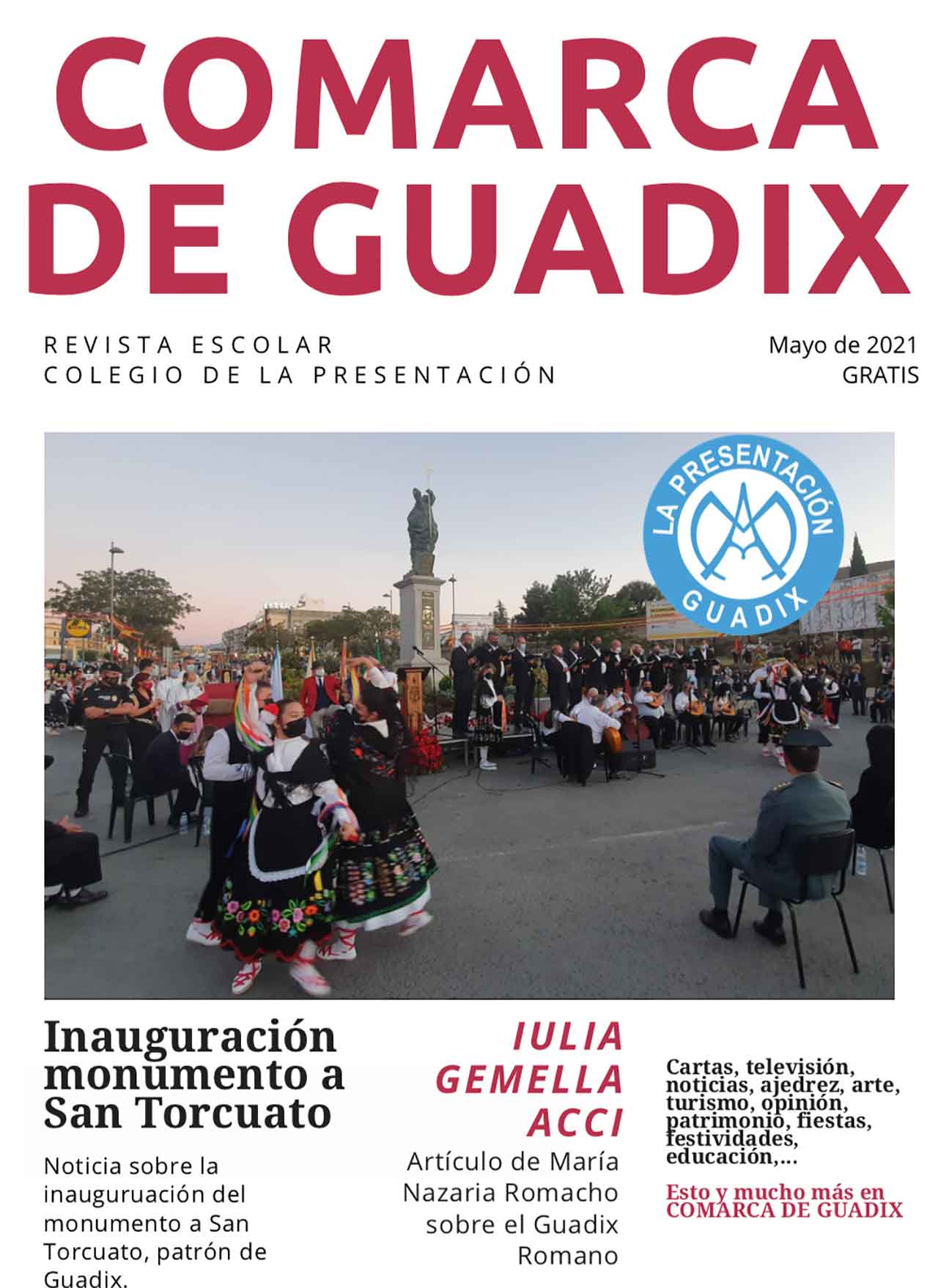 Revista Comarca de Guadix del mes de mayo
